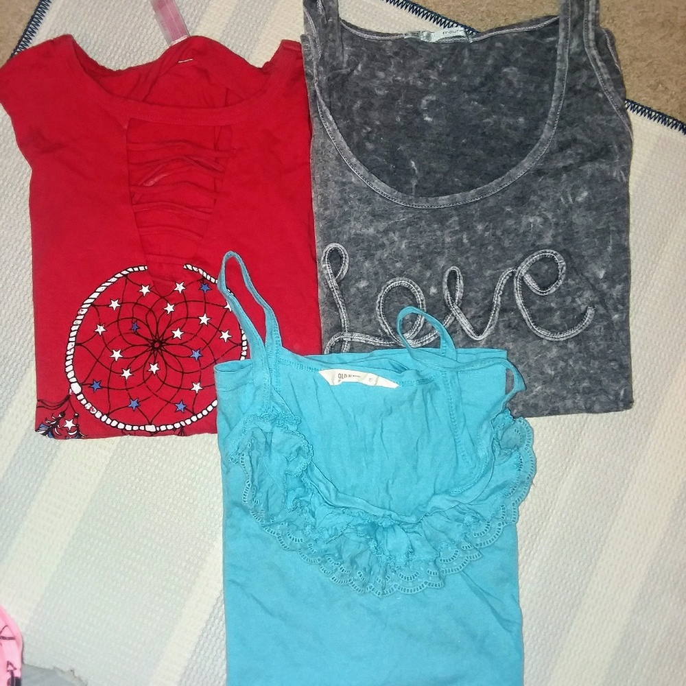 Tank tops large& xlarge